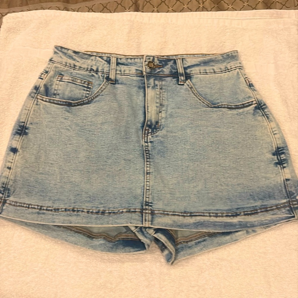 Jean Skirt Skort